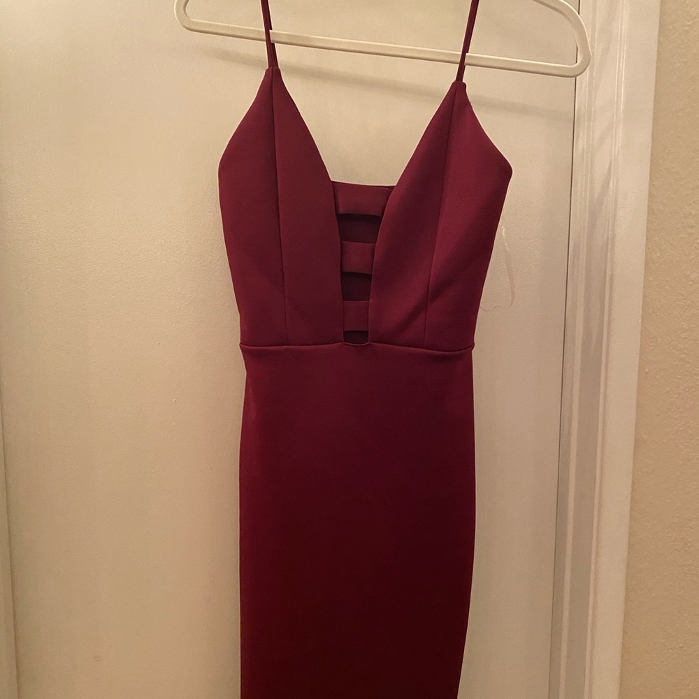 Sexy purple bodycon